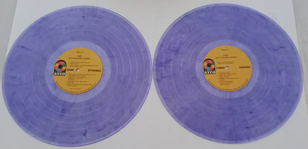Cher, 3614 Jackson Highway, (LP+ Bonus), (Translucent Blue Vinyl) Image 1++